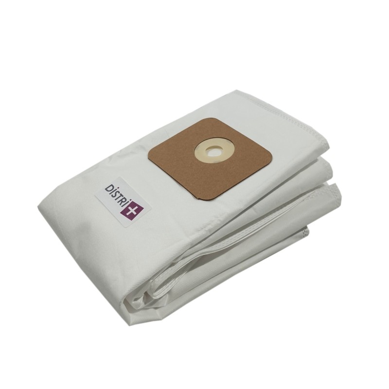 Sac aspirateur compatible avec Nilfisk/ALTO Multi 20, Multi 30, Multi II 20, Multi II 30 - alternative réf Nilfisk 107402336, 107417195 - Carton de 10 pochettes de 5 sacs microfibre