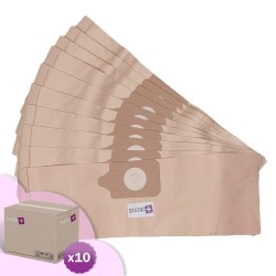 Sac aspirateur avec Viper Eco 15 VA66021P10 - Carton de 10 pochettes de 10 sacs papier