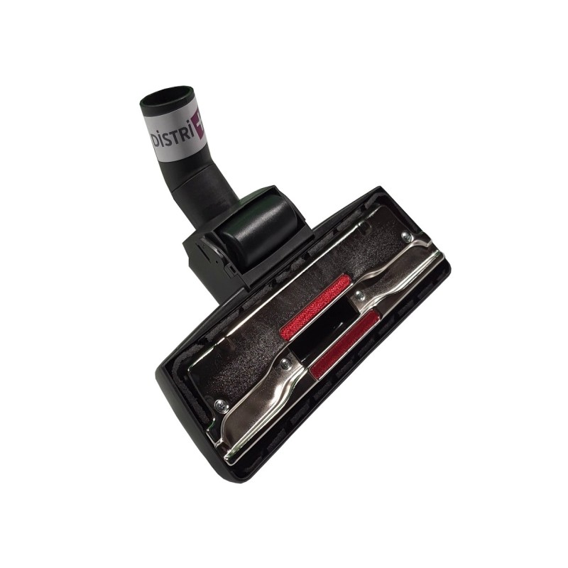 Brosse combinée avec une grande roulette pour aspirateurs allant sur des tubes de diamètre 32mm - Largeur : 28cm