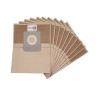 Sac aspirateur compatible avec Argos 966, 1404, 1183, 1415 - ICA Soteco : BOX, Base 101, G16P, GP1/16 ECO B, GP1/18 ECO B, Junior 103, SA148, Yes 202, Yes Box, Yes Pro. etc. - pochette de 10 sacs papier