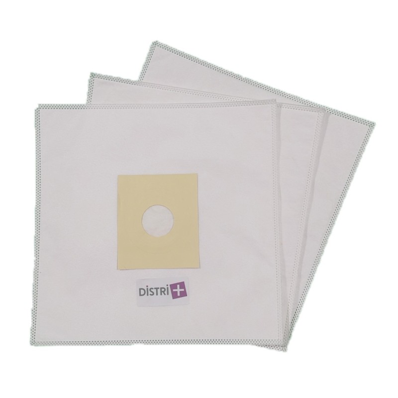 Sac aspirateur Universel - La pochette de 3 sacs microfibre