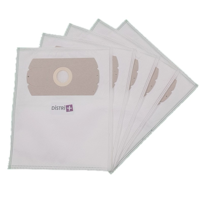 Sac aspirateur compatible avec ALTIC 1000, Automatic 1000 - CURTISS BR374 - FAGOR- FAKIR - KALORIK... - La pochette de 5 sacs microfibre
