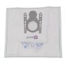 Sac aspirateur compatible avec BOSCH SIEMENS TYP D/E/F/G/H, Optima, Activa, Sphera, Silence, Alpha... - La pochette de 10 sacs microfibre