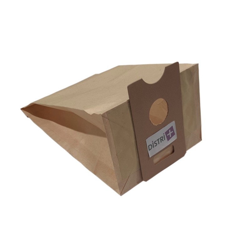 Sac aspirateur compatible avec HOOVER S4150 à S4152...- BRAUN AT6 à AT9 - ELECTROLUX E8, Z366 à Z455 - La pochette de 5 sacs papier