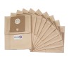 Sac aspirateur compatible avec ACEC AT140, AT148 - BLUEWIND AP114, AP124 - ELECTROLUX E20, ELITE Z1600... - La pochette de 10 sacs papier