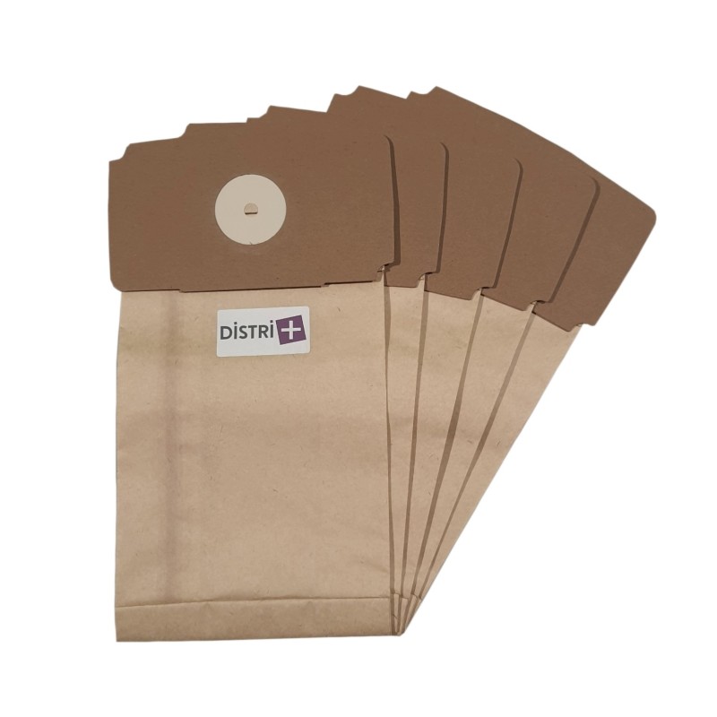 Sac aspirateur compatible avec ACEC AT01 - ELECTROLUX SUPAIR, Z2326 - TORNADO SUP AIR, LEAD AIR... - La pochette de 5 sacs papier