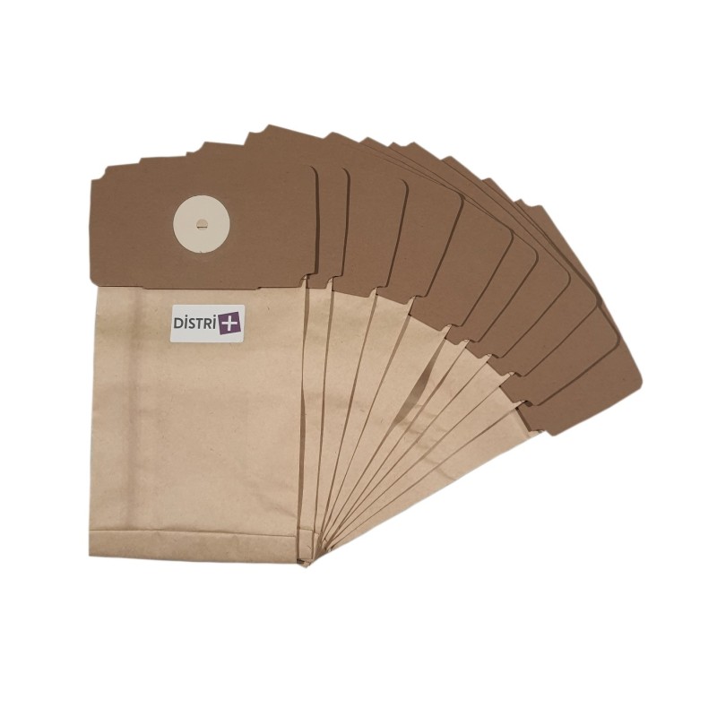Sac aspirateur compatible avec ACEC AT01 - ELECTROLUX SUPAIR, Z2326 - TORNADO SUP AIR, LEAD AIR... - La pochette de 10 sacs papier