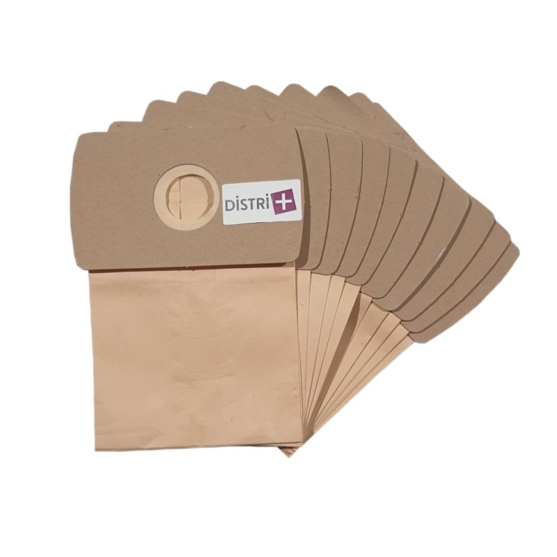 Sac aspirateur compatible avec BOREAL : 417- EXPRESS : 417- HOLLAND ELECTRO : 1700, 2500 - La pochette de 10 sacs papier