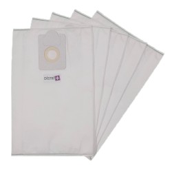 Sac aspirateur compatible avec FAKIR GS1600, GS1700, S10, S12 - PRODIM 913 - GHILBI - TODEMINS... - La pochette de 5 sacs microfibre