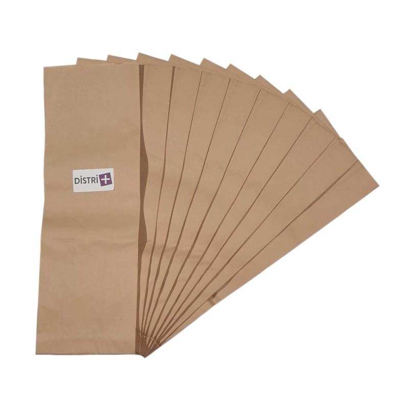 Sac aspirateur compatible avec HOOVER :SENIOR 2 - AQUAVAC 1734- GOBLIN 102, 103, 400 - PROGRESS PS, SB  - La pochette de 10 sacs papier