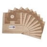 Sac aspirateur compatible avec HOOVER AQUATRONIC, C2564 DORSAL, COMPACT - HOME JET- CODIAC- ELECTROLUX... - La pochette de 10 sacs papier