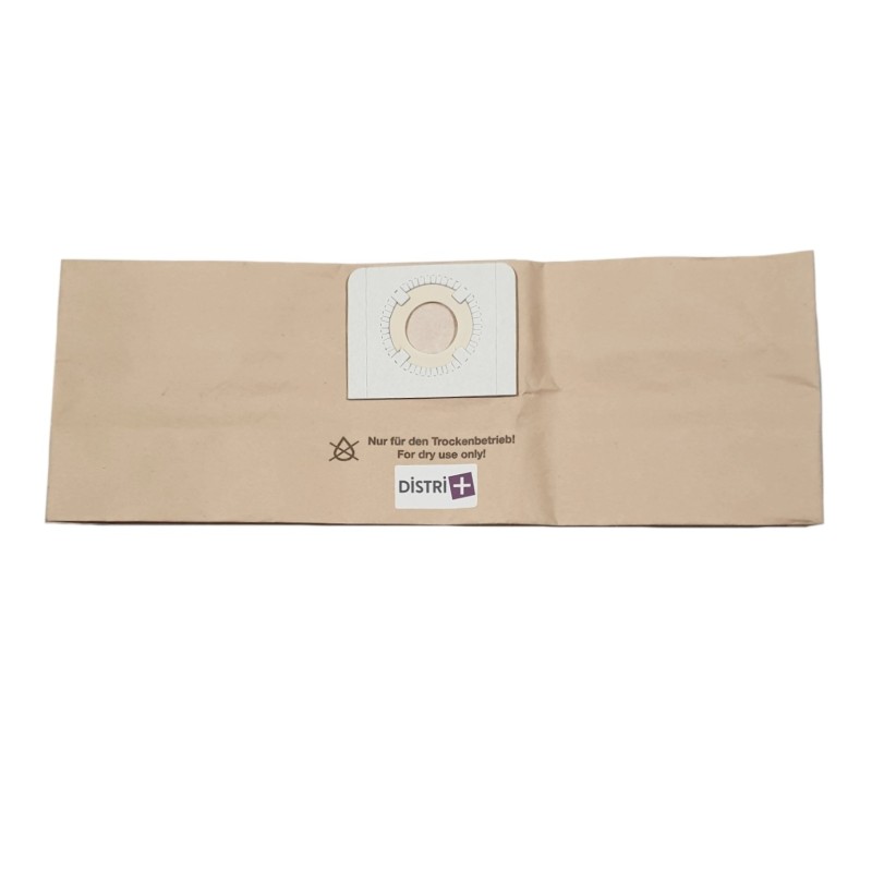 Sac aspirateur compatible avec HOOVER S4434, S4436 - KARCHER 6.907-469.0, 69074690, NT20/1 AP - La pochette de 5 sacs papier