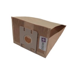 Sac aspirateur compatible avec BAUKNECHT- compatible avec MIELE S217, S218, S219, S220, S221, S222, S224, S225, S226,... - Pochette de 5 sacs papier