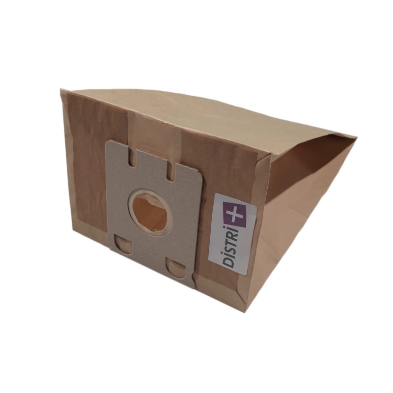 Sac aspirateur compatible avec BAUKNECHT- compatible avec MIELE S217, S218, S219, S220, S221, S222, S224, S225, S226,... - Pochette de 5 sacs papier