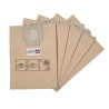 Sac aspirateur compatible avec MIELE GN, S227i à S240i, S269i à S284i...- compatible avec HOOVER Athos, Discovery, Octopus - La pochette de 5 sacs papier
