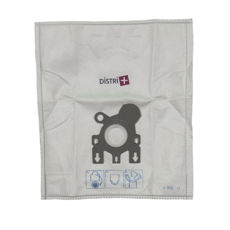 Sac aspirateur compatible avec MIELE GN, S227i à S240i, S269i à S284i...- compatible avec HOOVER Discovery, Octopus - La pochette de 5 sacs microfibre