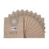 Sac aspirateur compatible avec Miele FJM, S246i, S261i, Série 300, Airclean, Bluemagic. - pochette de 10 sacs papier