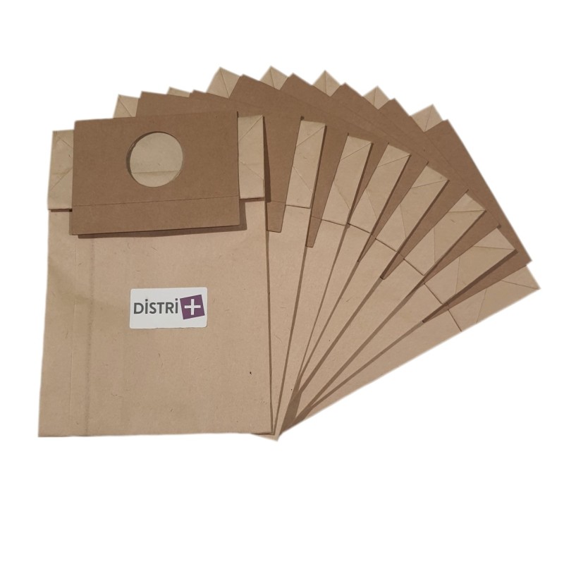 Sac aspirateur compatible avec MOULINEX : BOULE 750, BOULE 800 - La pochette de 8 sacs papier