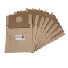 Sac aspirateur compatible avec MOULINEX : BOULE 750, BOULE 800 - La pochette de 8 sacs papier