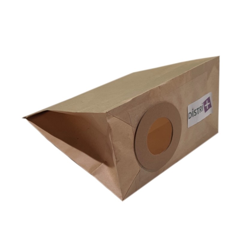 Sac aspirateur compatible avec MOULINEX : 372, 700 à 705, 803,... - HANSEATIC : 1360036, 1684306 - La pochette de 10 sacs papier