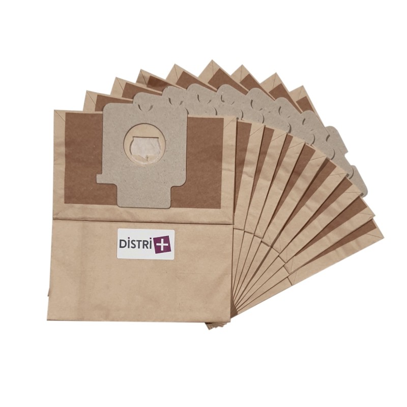 Sac aspirateur compatible avec PANASONIC MC7000, MC7110 à MC7140, MCE80 à MCE94, C2, C7, C20E - SAMSUNG... -La pochette de 10 sacs papier
