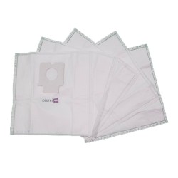 Sac aspirateur compatible avec PANASONIC MC7000, MC7110 à MC7140, MCE80 à MCE94, C2, C7, C20E - SAMSUNG.. - Pochette de 5 sacs microfibre