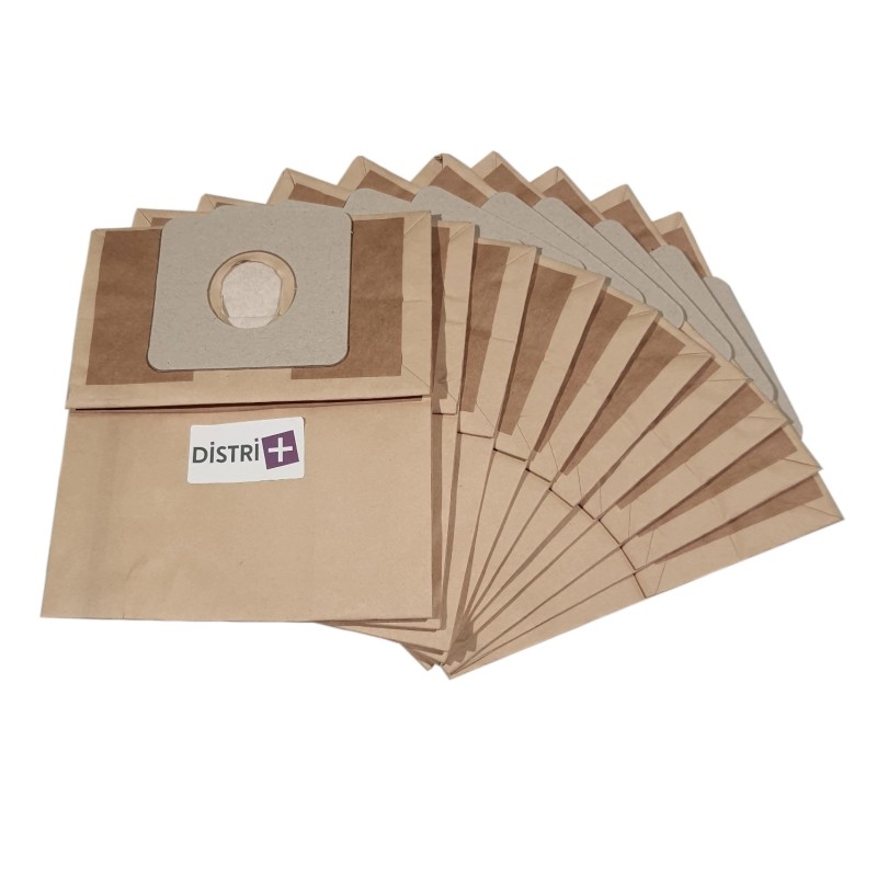 Sac aspirateur compatible avec ELECTROLUX Z3105, Z3115, Z3106, Z4105 à Z4116 - TORNADO TO3100 à TO3199... - La pochette de 10 sacs papier