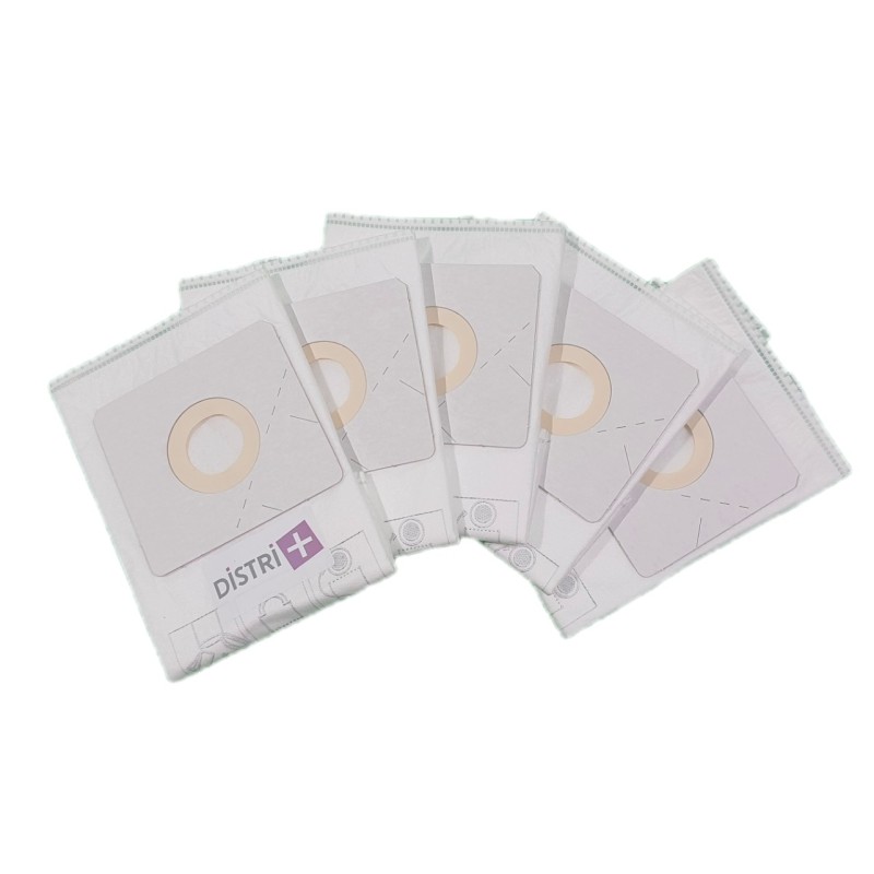 Sac aspirateur compatible avec ELECTROLUX Z3105, Z3115, Z3106, Z4105 à Z4116 - TORNADO TO3100 à TO3199... - Pochette de 5 sacs microfibre