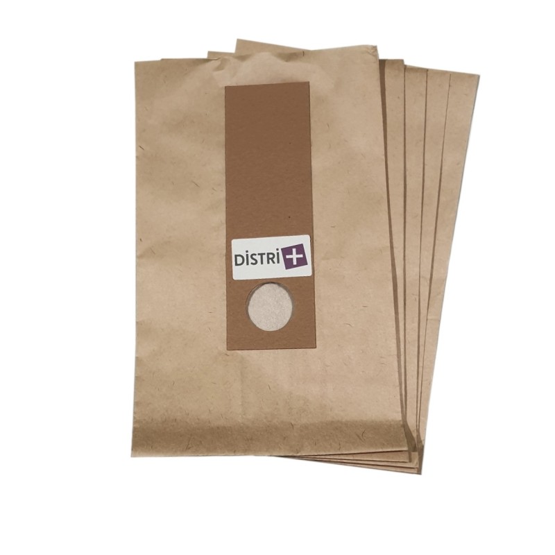 Sac aspirateur compatible avec EXCELSIOR 700, 710 - PHILIP  HR6914, BERLIN, 6208 à 6214, HZ4890, HZ4895  - La pochette de 5 sacs papier