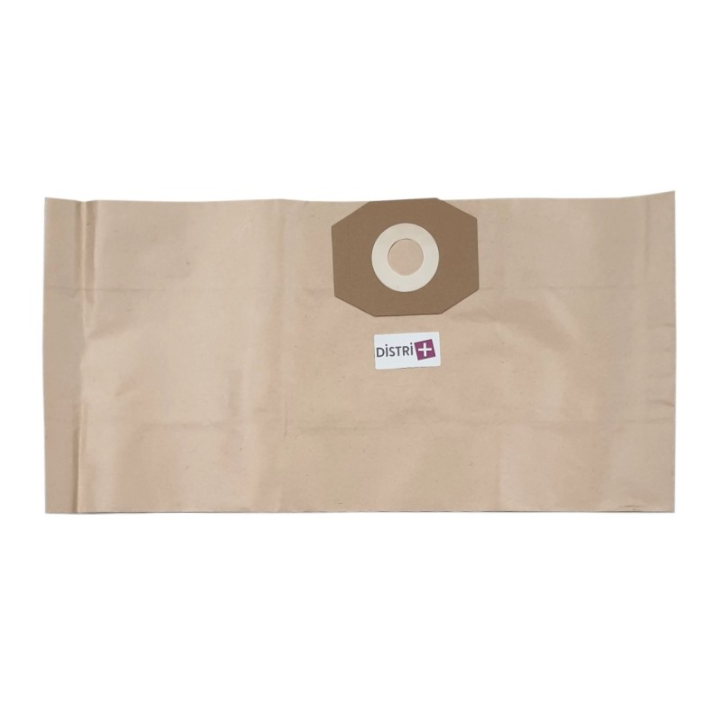 Sac aspirateur compatible avec BLUEWIND BWD20 - GISOWATT LAVAMATIC - VETRELLA 4040, 4152, 4195, TRITON - La pochette de 5 sacs papier