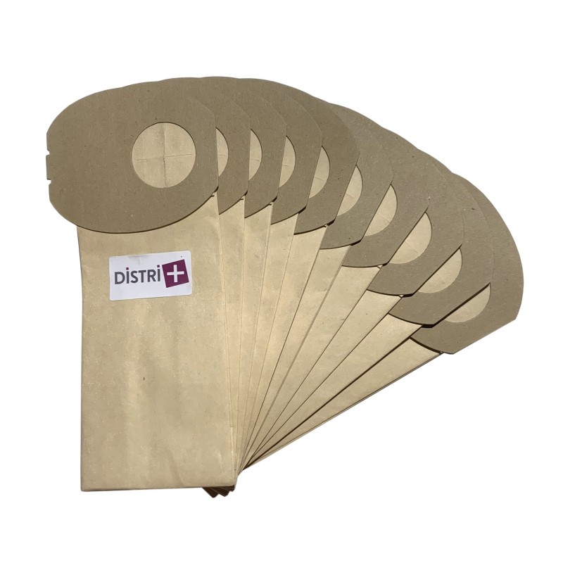 Sac aspirateur compatible avec TEFAL - TORNADO HARMONY 900/1000- ELECTROLUX Z601, Z701 -  PROGRESS- DPE  - La pochette de 10 sacs papier