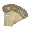 Sac aspirateur compatible avec TEFAL - TORNADO HARMONY 900/1000- ELECTROLUX Z601, Z701 -  PROGRESS- DPE  - La pochette de 10 sacs papier