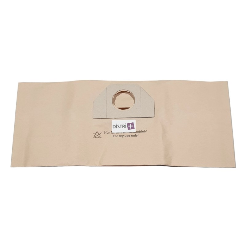 Sac aspirateur compatible avec Moulinex - Karcher MV3, WD3, WD3000 à WD3329 - Hoover H39, H45 / ELECTROLUX E26. - La pochette de 5 sacs papier