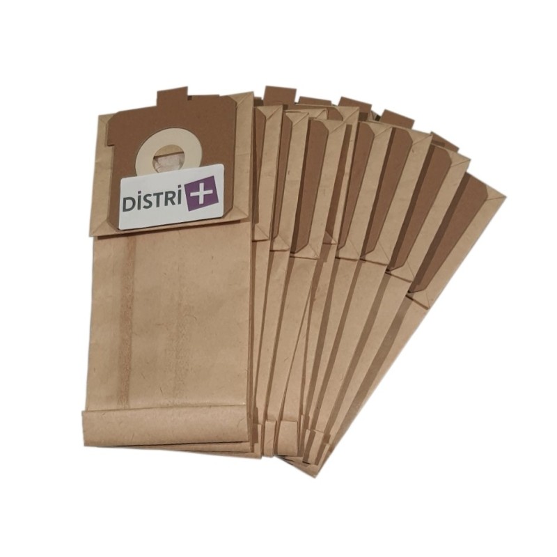 Sac aspirateur compatible avec ALTIC 4800 - ELECTROLUX BALAI, COCCODRILLO, Z43, E17 - TORNADO TO34, TO35... - Pochette de 10 sacs papier