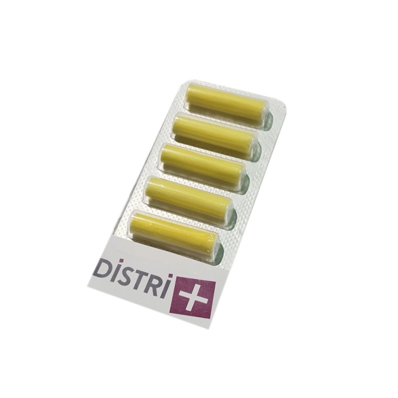 Baguettes aromatiques parfum  Citron  (jaune) - Blister de 5 sticks