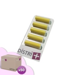 Baguettes aromatiques parfum  Citron  (jaune) - Carton de 50 blisters de 5 sticks