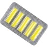 Baguettes aromatiques parfum  Citron  (jaune) - Carton de 50 blisters de 5 sticks