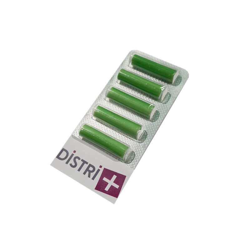 Baguettes aromatiques parfum  Fleur  (vert) - Blister de 5 sticks