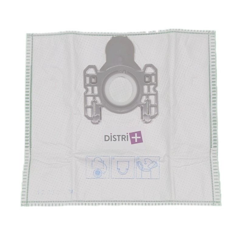 Sac aspirateur compatible avec ELECTROLUX ONE, TANGO, THE BOSS, FILIO, E51, E53, E65 - TORNADO CAMPUS....La pochette de 5 sacs microfibre