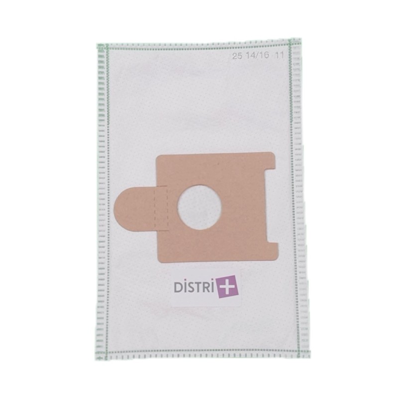 Sac aspirateur compatible avec Moulinex Powerpack, BQ1, BQ2, BQ3, Effimax, DJ1, DJ5- pochette de 5 sacs microfibre