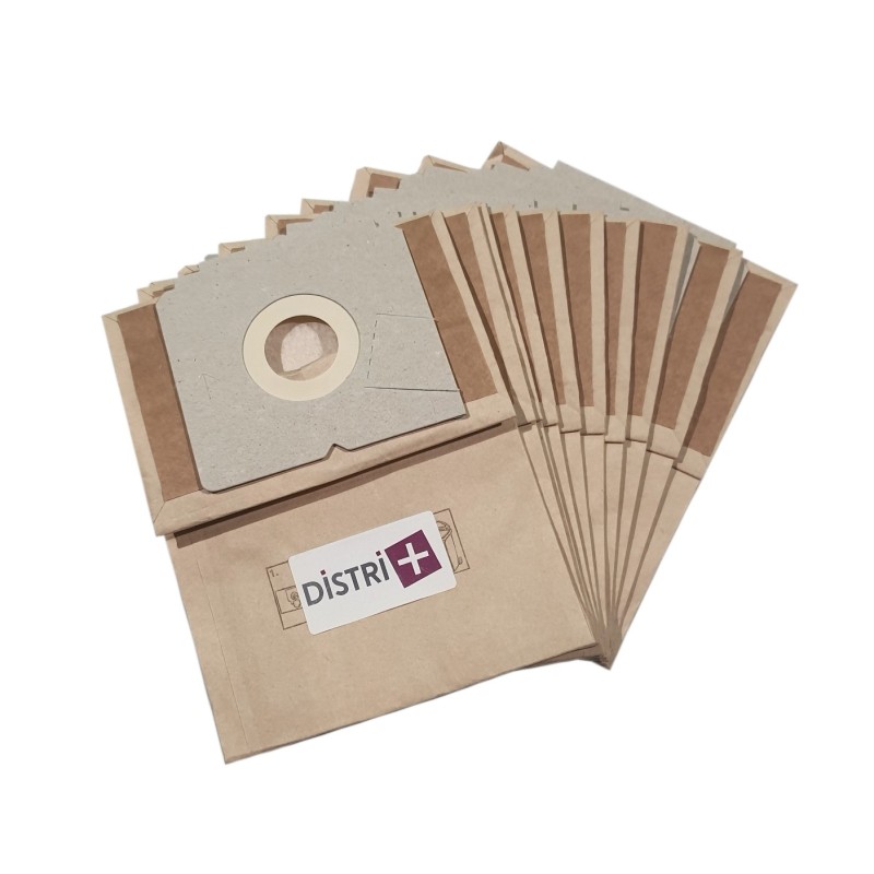 Sac aspirateur compatible avec AEG GR5 - ELECTROLUX Z7320 à Z7399 - PROGRESS  DIAMANT M300 à M399... - La pochette de 10 sacs papier