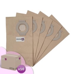 Sac aspirateur compatible avec AEG GR5 - ELECTROLUX Z7320 à Z7399 - PROGRESS  DIAMANT M300 à M399... - Carton de 10 pochettes de 10 sacs papier