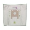 Sac aspirateur compatible avec MOULINEX CALOR BALLOON - ROWENTA Z455, ARTEC, SPONGO, TONIXO, RS700 à RS799... - La pochette de 5 sacs microfibre