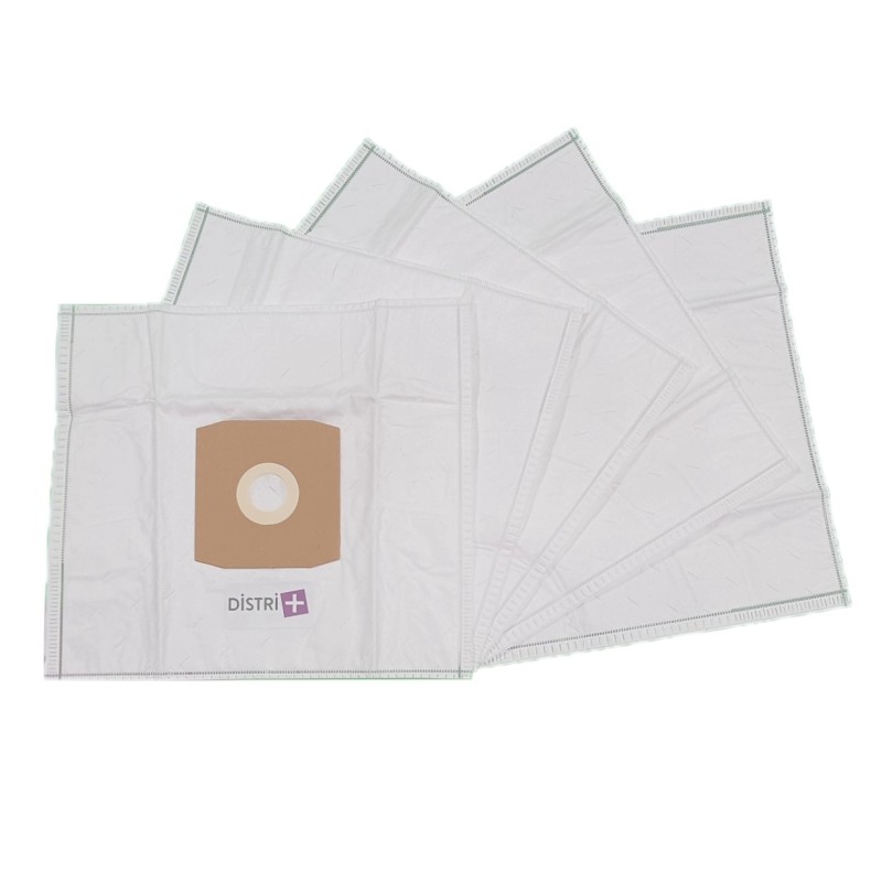 Sac aspirateur compatible avec DAEWOO FORTIS RCN350, RC1300, RC1400, RC1500, RC1560, RCL381, RCN3704.. - La pochette de 5 sacs microfibre