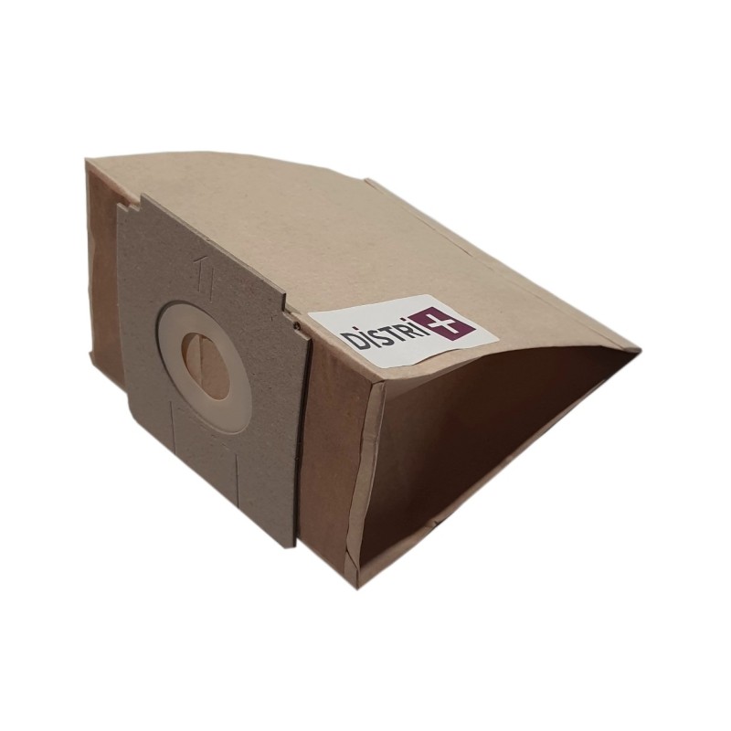Sac aspirateur compatible avec GLENAN GA1808, GA1881, GA2 , GA300, GA320, GA365, GA 366, JC861, JC881...  - La pochette de 10 sacs papier