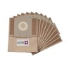 Sac aspirateur compatible avec GLENAN GA1808, GA1881, GA2 , GA300, GA320, GA365, GA 366, JC861, JC881...  - La pochette de 10 sacs papier