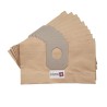 Sac aspirateur compatible avec EDER / FAKIR ZW1400-54 - JEKEN/JENKEN ZW1400-40 - TOKIWA ZW1400-54 - La pochette de 10 sacs papier
