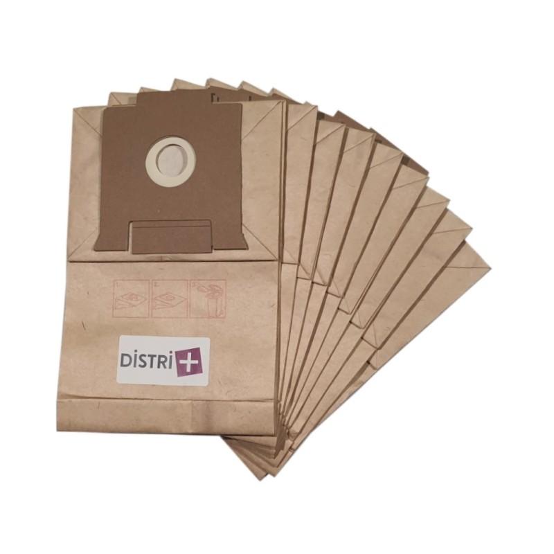 Sac aspirateur compatible avec ROWENTA AMBIA après 2001, RO220, RO225, RO230, RO240, ZR470 - La pochette de 10 sacs papier