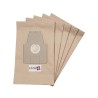 Sac aspirateur compatible avec BOSCH / SIEMENS TYP M, TYP P, ERGOMAX, ERGOMAXX, BSG8.., VS08.., 461750... - La pochette de 5 sacs papier