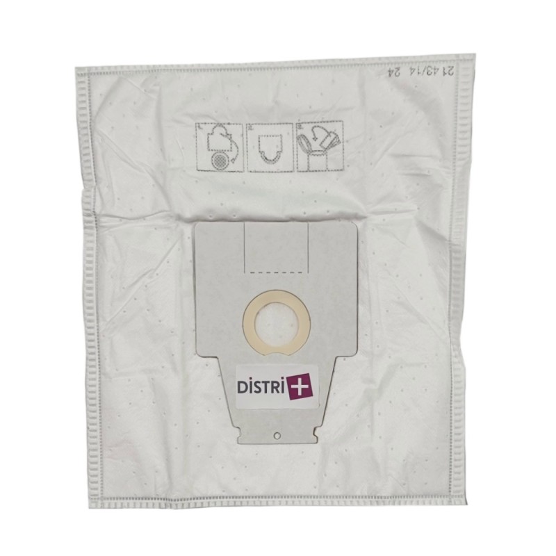 Sac aspirateur compatible avec BOSCH / SIEMENS TYP M, TYP P, ERGOMAX, ERGOMAXX, BSG8.., VS08.., ... - La pochette de 5 sacs microfibre